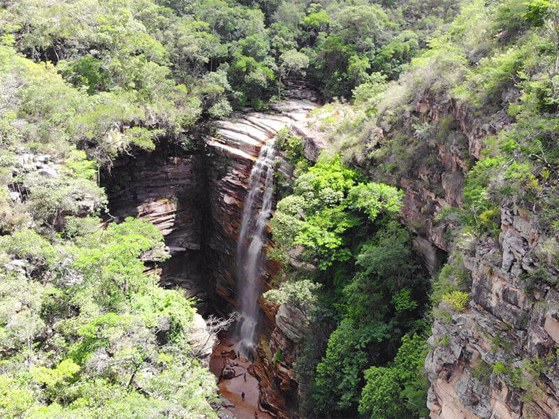 Cachoeira do Mosquito, Lençois, Bahia, Chapada Diamantina